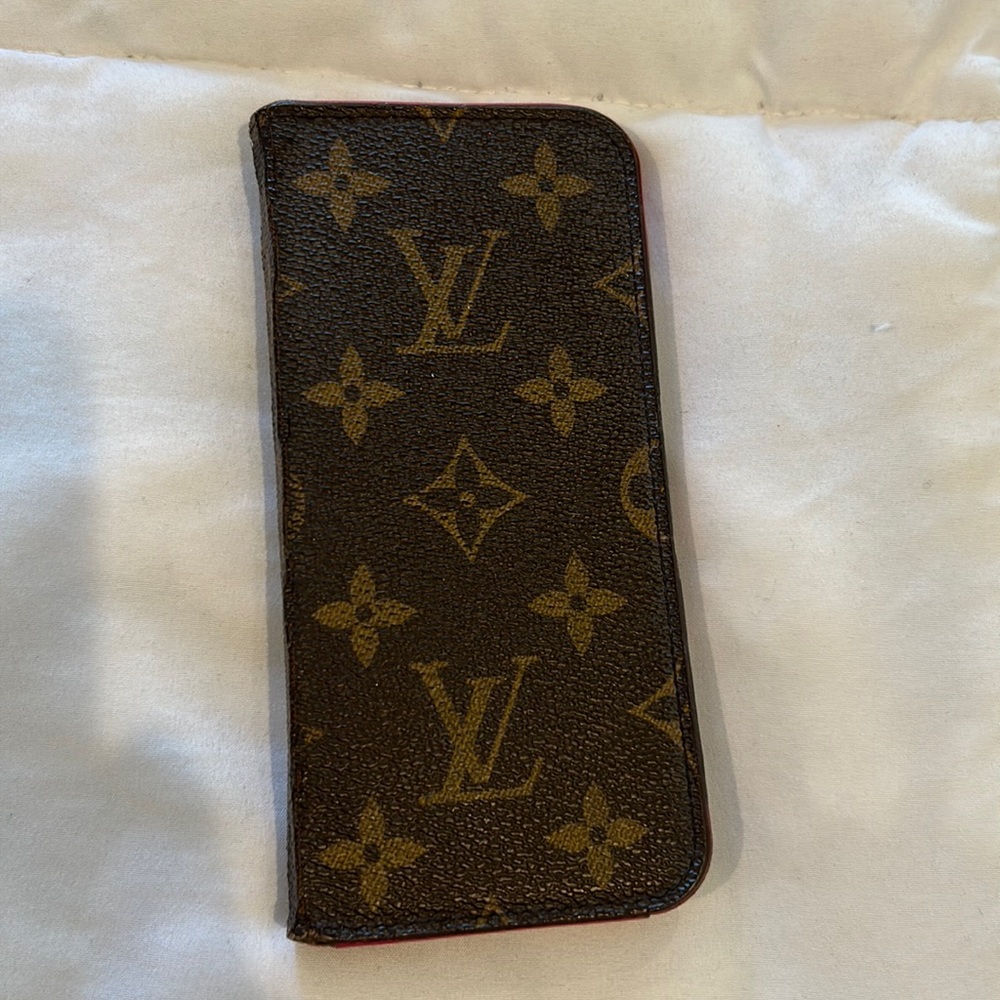 Louis Vuitton iPhone X phone case authentic